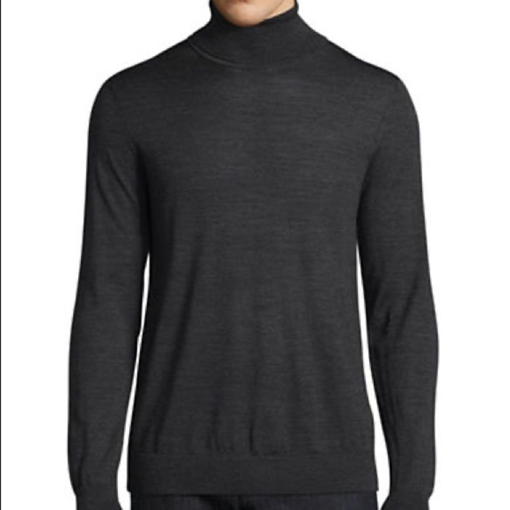 Hugo Boss San Antonio Wool-Blend Sweatshirt-GREY-Medium